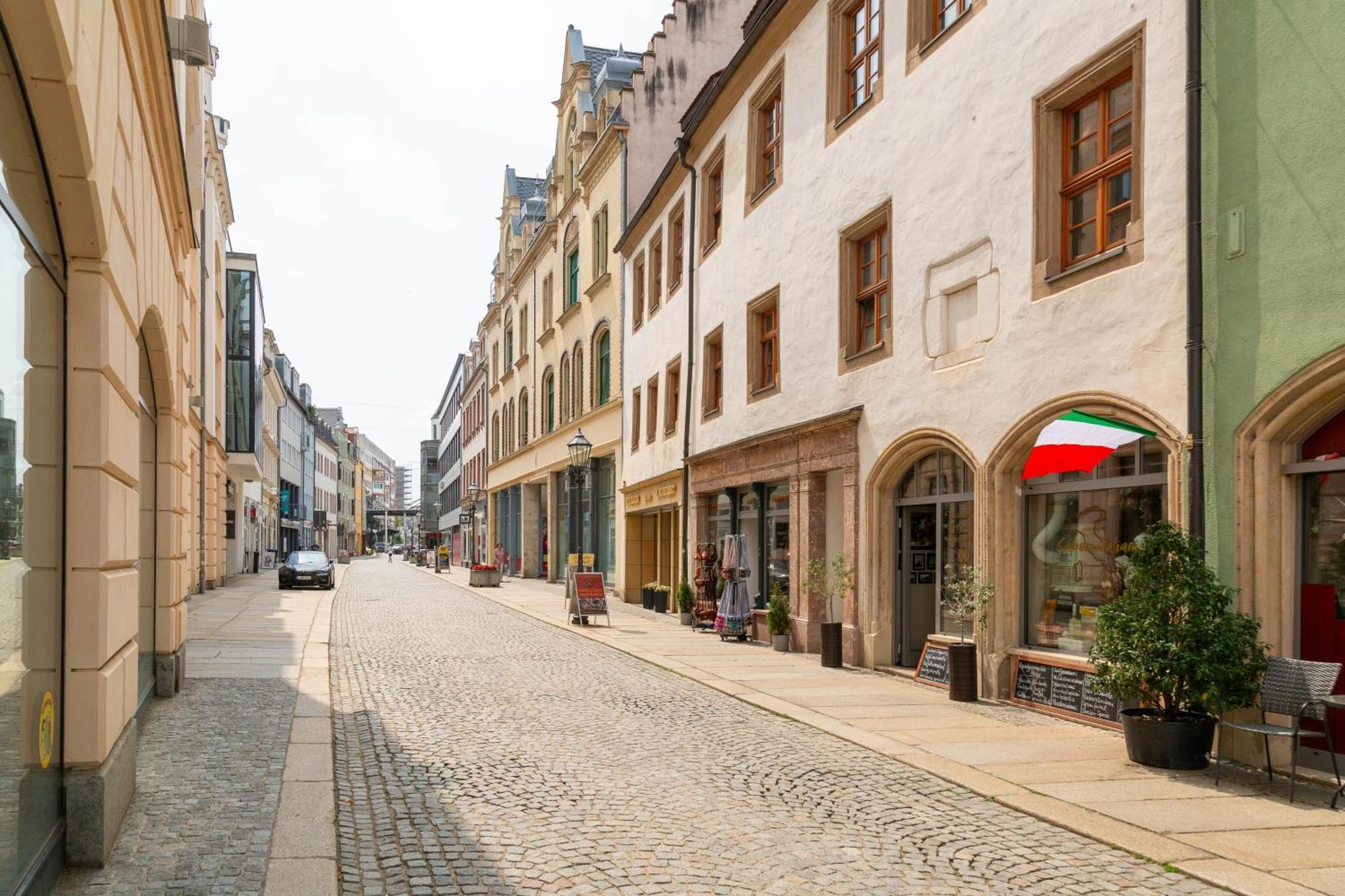 Soulscape Apartments Loft Zwickau Citycenter Mit Tg-Stellplatz, Magenta-Tv Und Klima Zewnętrze zdjęcie